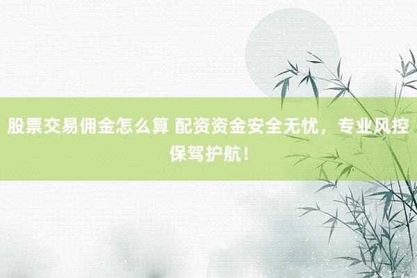 股票交易佣金怎么算 配资资金安全无忧，专业风控保驾护航！